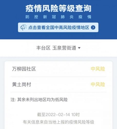 北京最新风险等级查询，了解、应对与行动指南